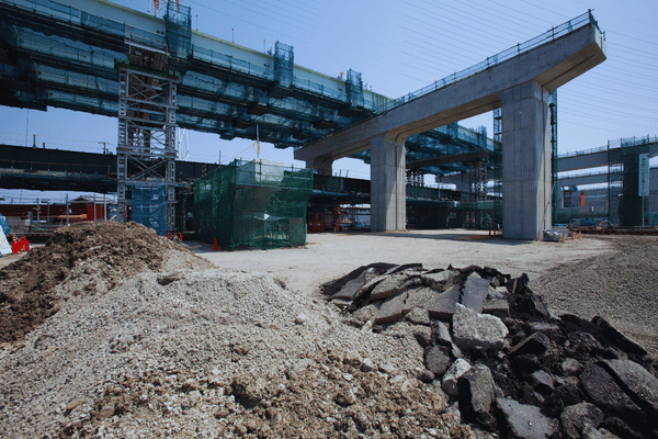 Road Building & Bridge Sandblasting