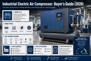 Industrial Electric Air Compressor: Buyer's Guide (2026)