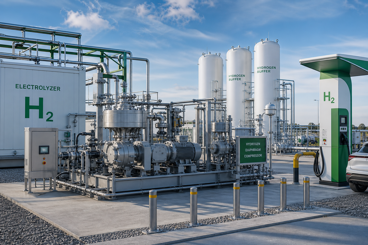 Hydrogen Applications: From Electrolyzer Discharge to Refueling — PanGeng