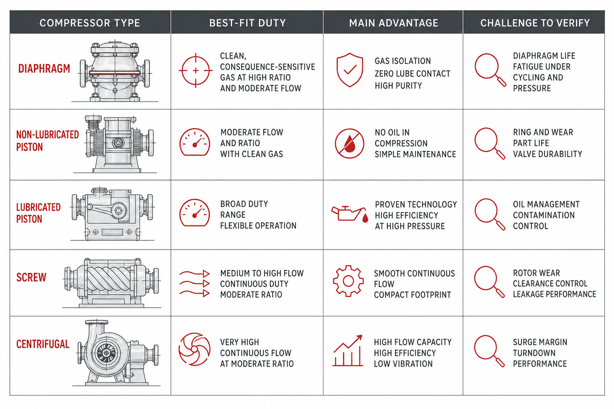 Diaphragm vs Piston or Screw: Where It Is Not the Best Fit — PanGeng