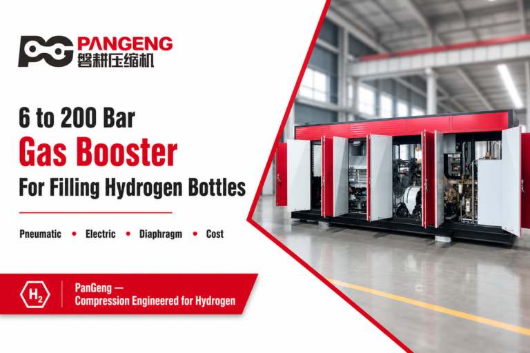 Gas Booster for Filling Hydrogen Bottles: 6-200 Bar Guide