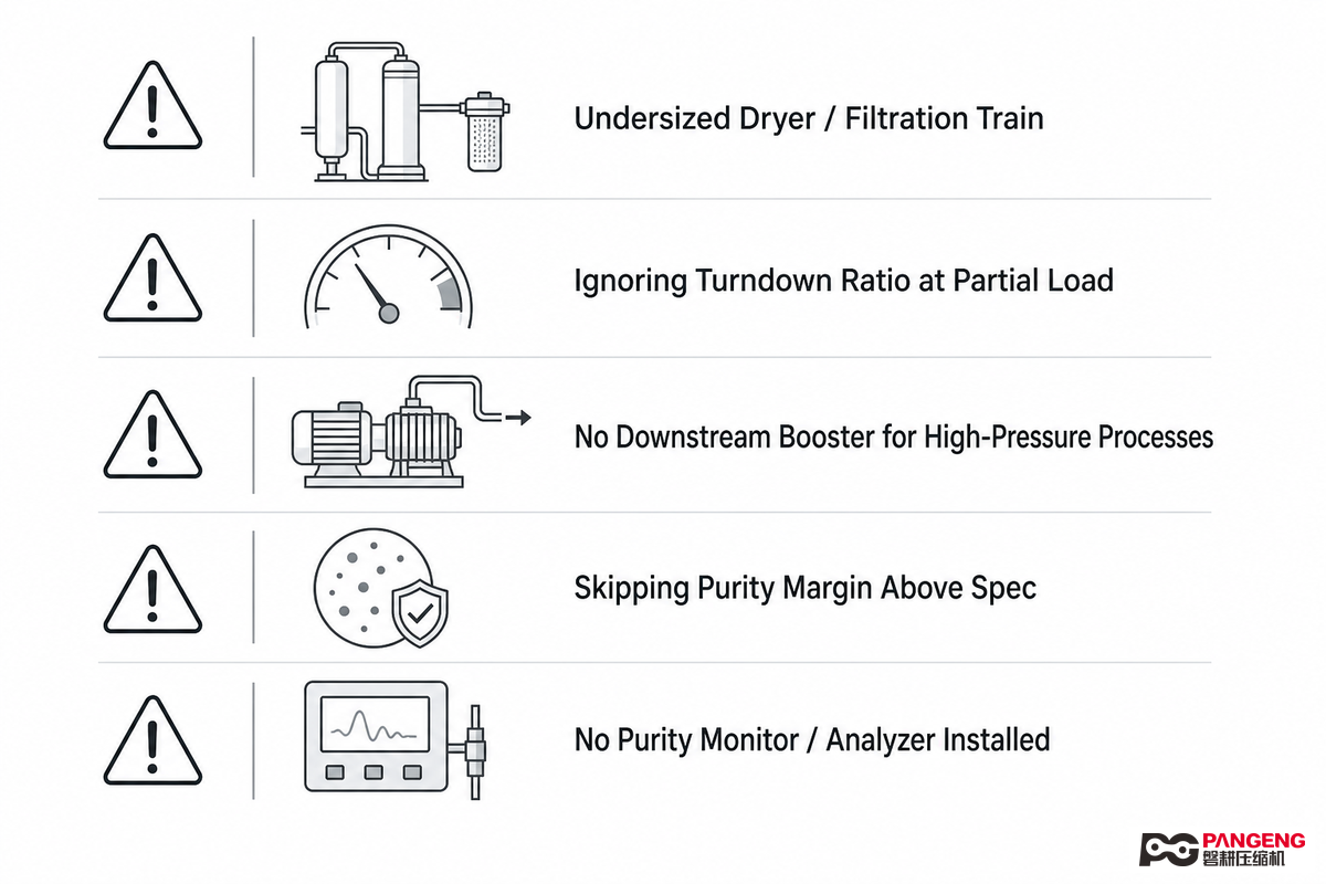 Common Mistakes When Choosing a Nitrogen Generation Technology — PanGeng