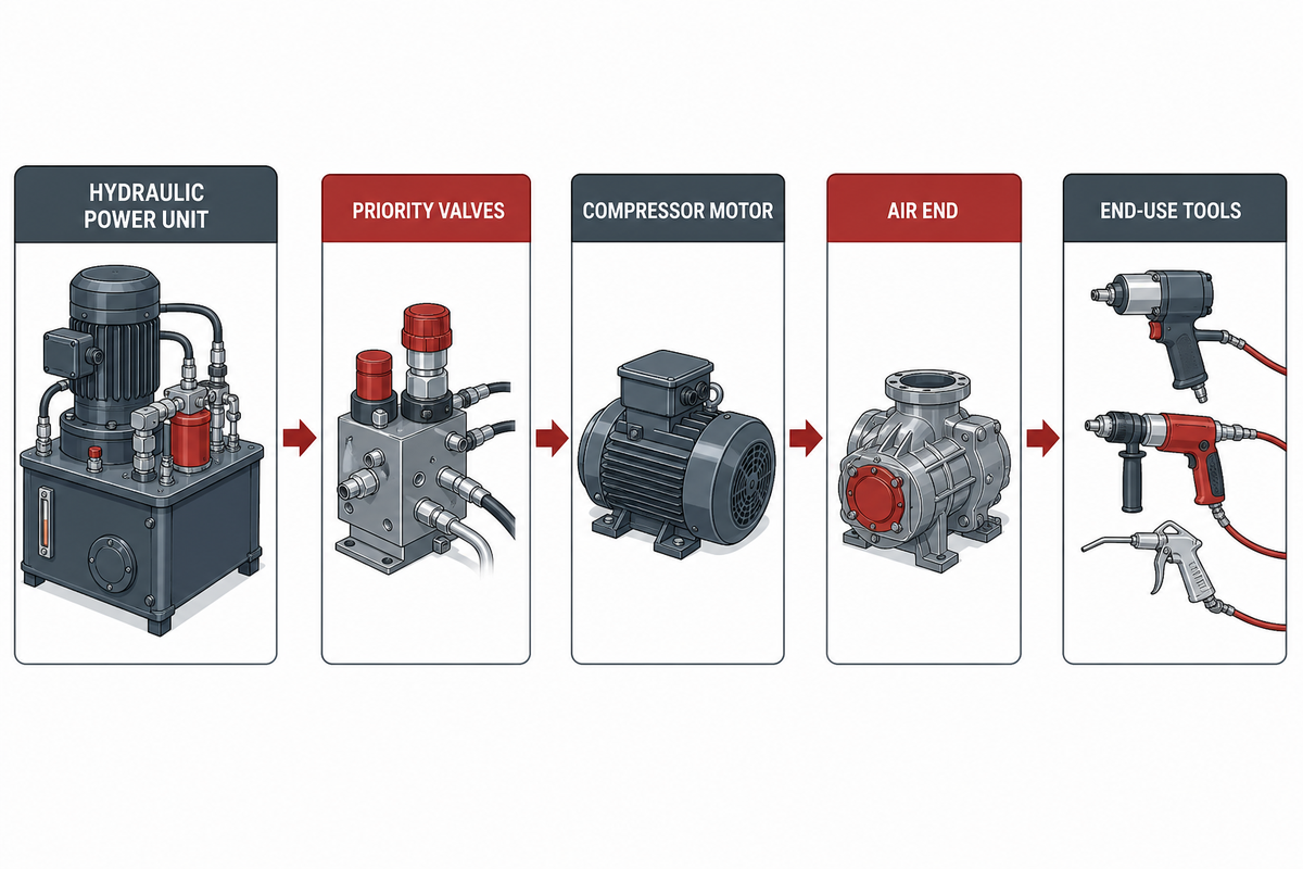 Start with the Complete Hydraulic-to-Air System Boundary — PanGeng