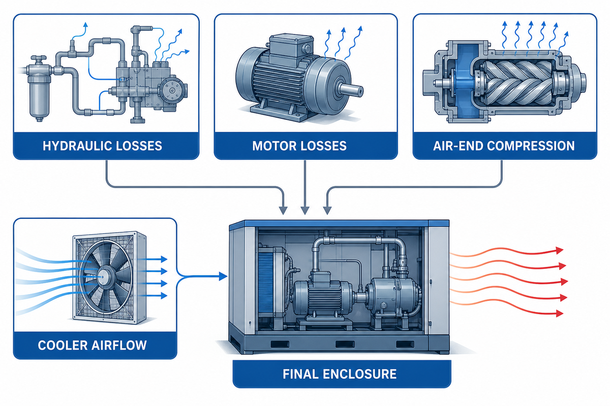 Treat Heat Rejection as a Continuous-Duty Calculation — PanGeng