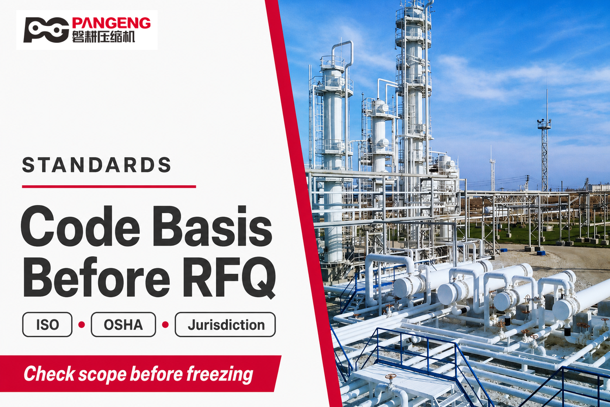 Check Standards and Jurisdiction Before Freezing the Package — PGCOMPRESS