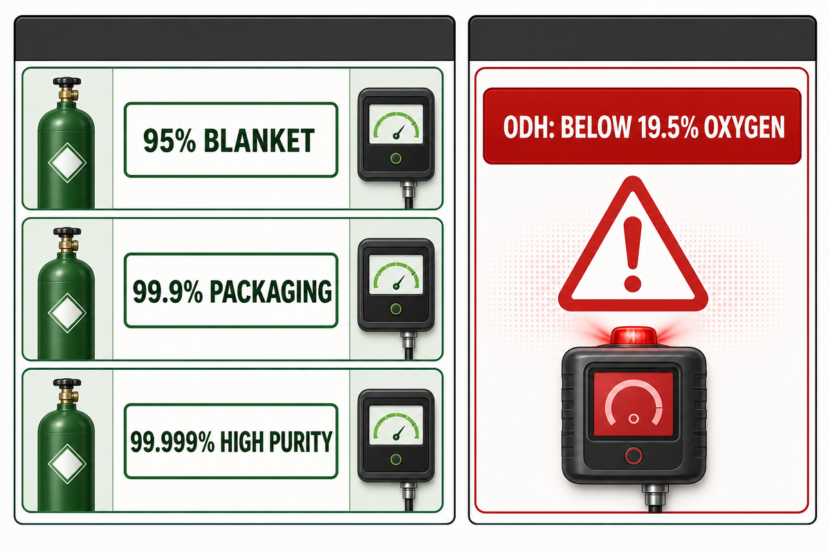 Purity, Dew Point, Oil Carryover, and Oxygen-Deficiency Risk — Pangeng