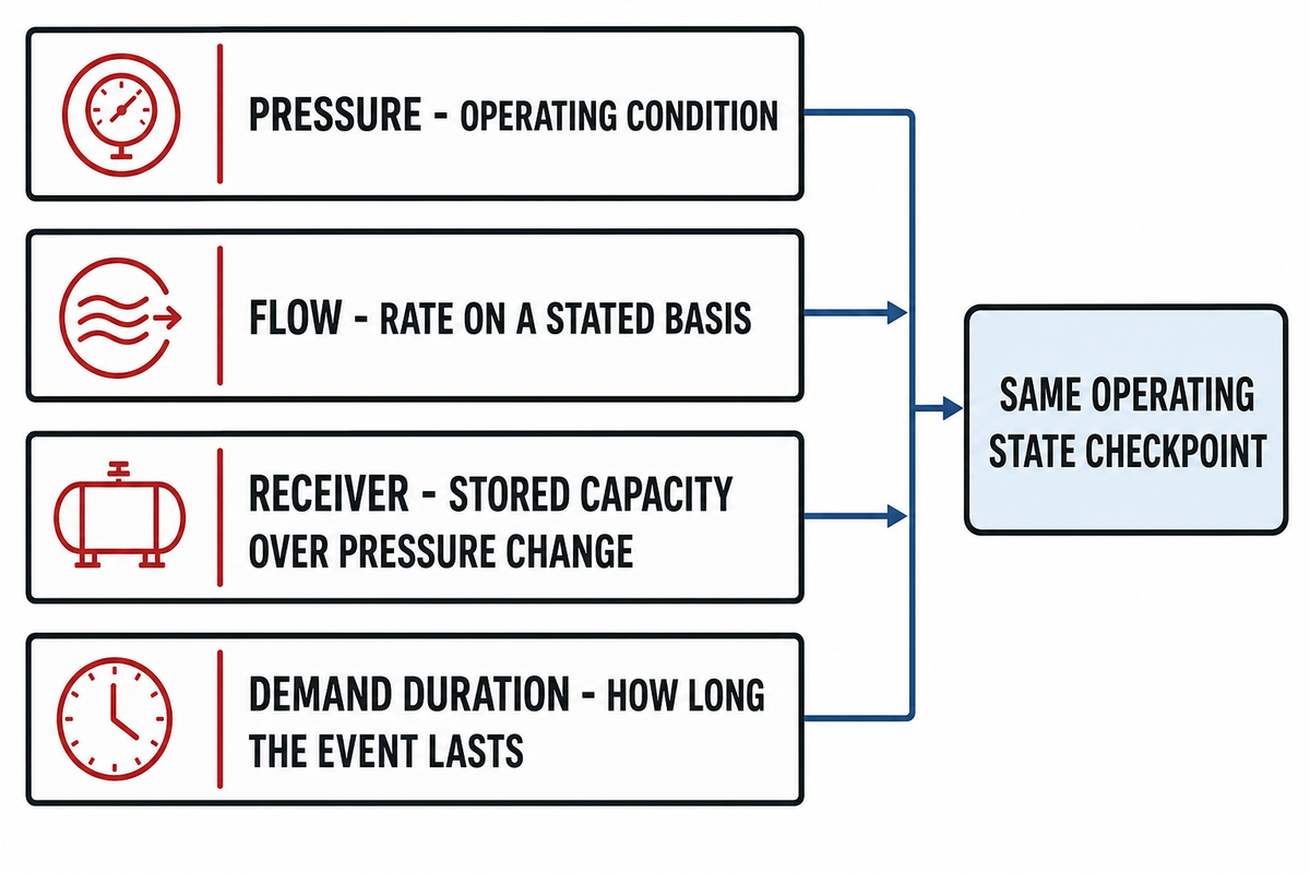 Translate Pressure, Flow, and Storage into Comparable Inputs — Pangeng