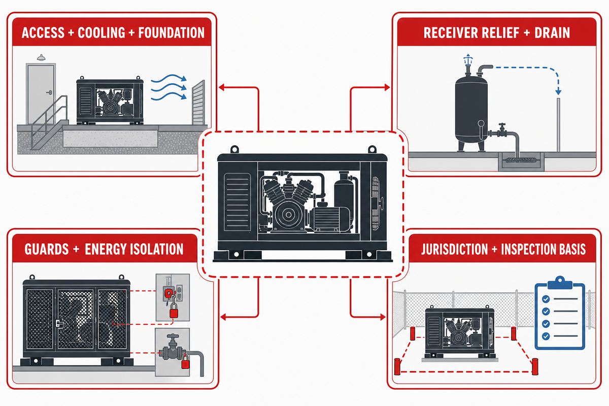 Plan Installation, Controls, and Safety Boundaries — Pangeng