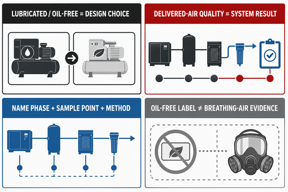 Separate Lubrication Design from Delivered-Air Quality — Pangeng