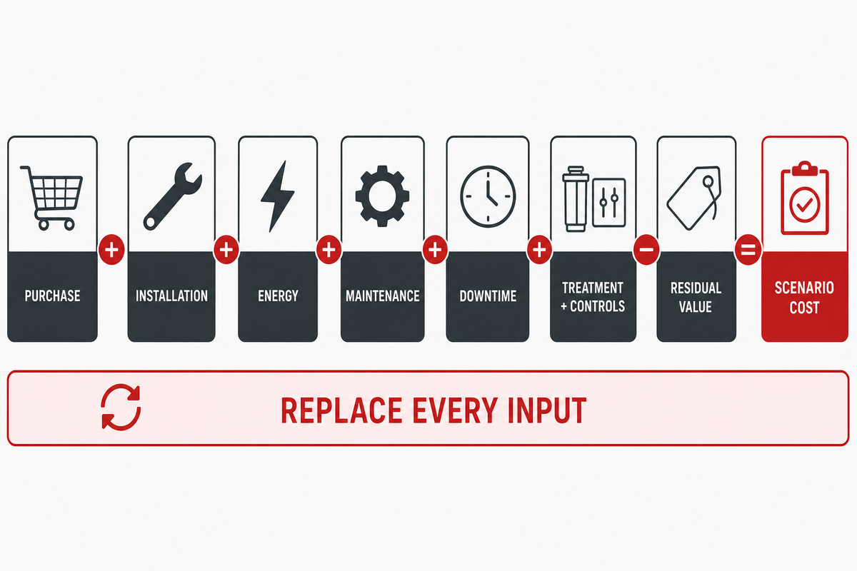 Build a Five-Year Cost Scenario, Not a Price Shortcut