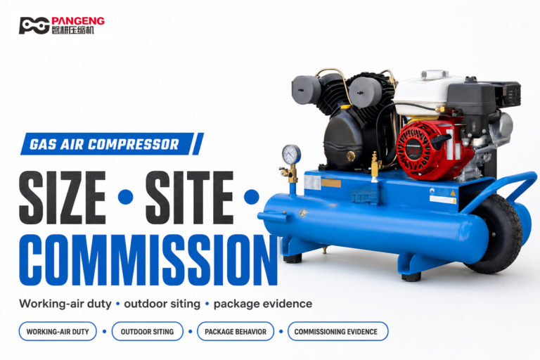 Gas Air Compressor Guide: 7 Checks Before Startup