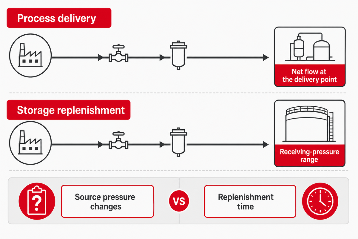 200 bar hydrogen compression: specify the delivery endpoint — PG Compressor