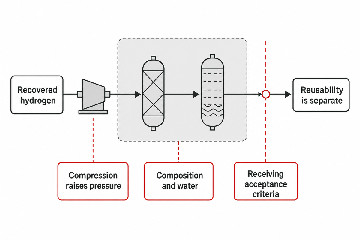 Recovering hydrogen for a usable return destination — Pangeng