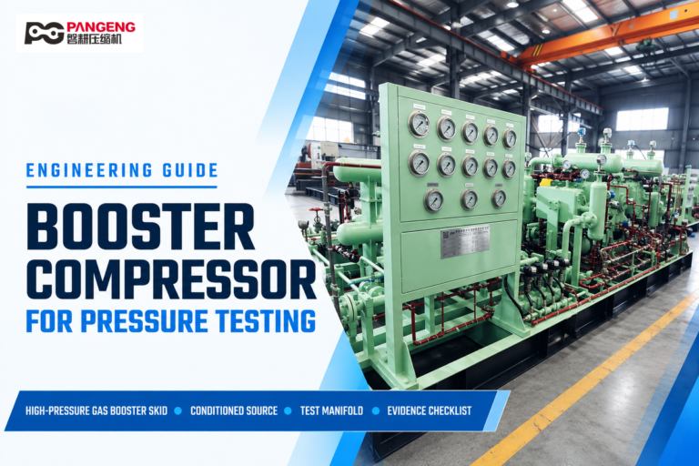 Booster Compressor for Pressure Testing: Guide