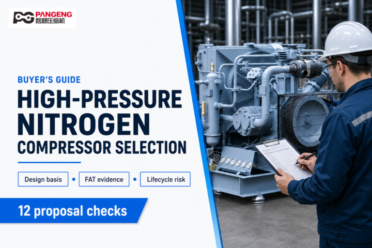 High Pressure Nitrogen Compressor Selection: 12 Checks