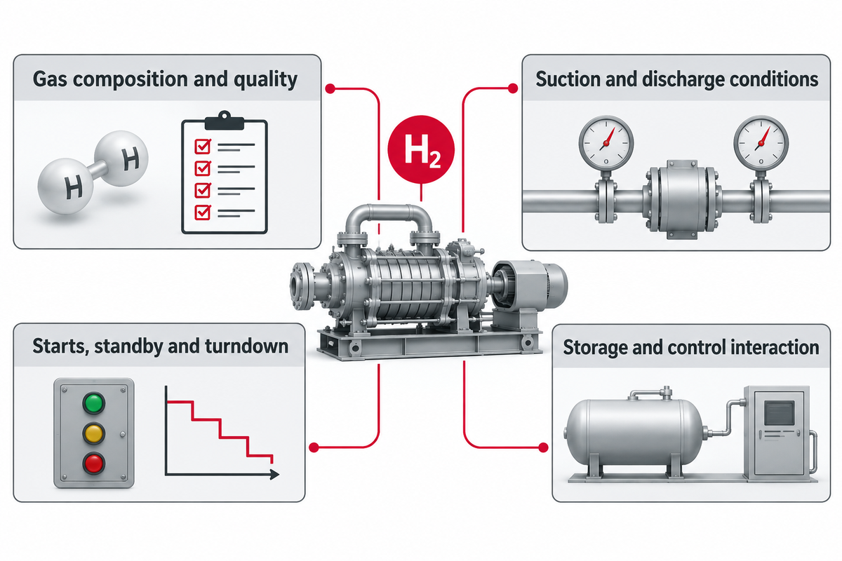 Start with a Hydrogen Duty Envelope Record — PanGeng Compressor