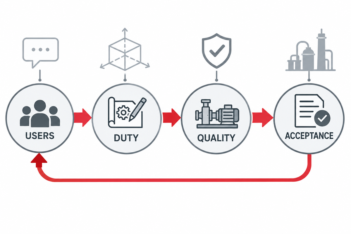 System requirements roadmap for selecting industrial air compressors.
